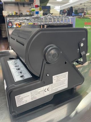 Hornillo Calentador Camping Gas Doble Conexión