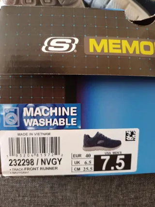 Skechers Track Runner Memory Confort Hombre