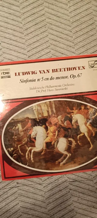 Vinilo Beethoven Sinfonía nº5 Op. 67