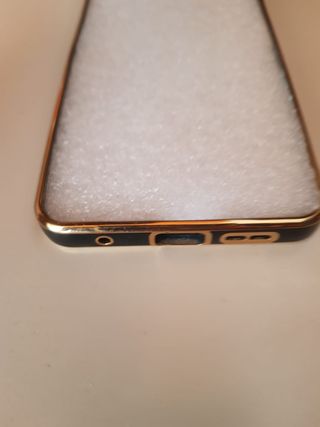 Funda Negra y Dorada Redmi Note 12 4G