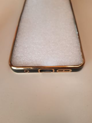 Funda Negra y Dorada Redmi Note 12 4G