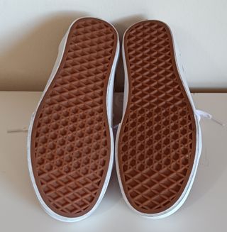 Zapatillas Vans Mujer Fucsia y Blanco Talla 36.5