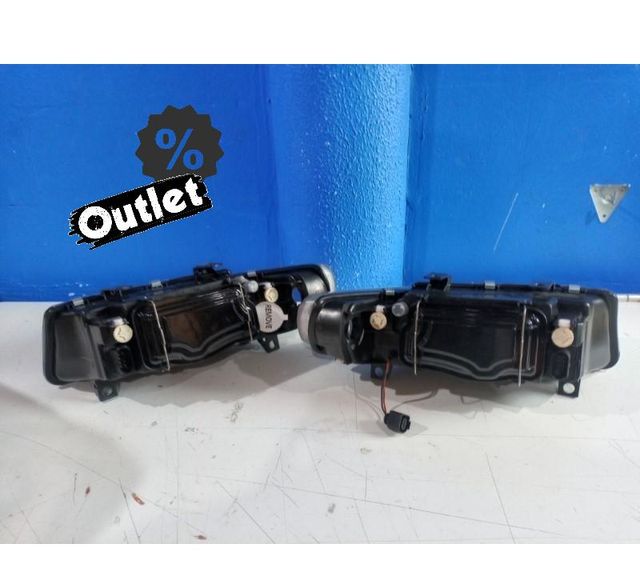 KJ FAROS SEAT LEON TOLEDO 99-05 OJOS ANGEL FONDO NEGRO R1449