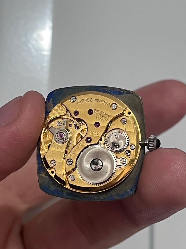 Baume & Mercier Cal.1050 + quadrante lapislazzuli