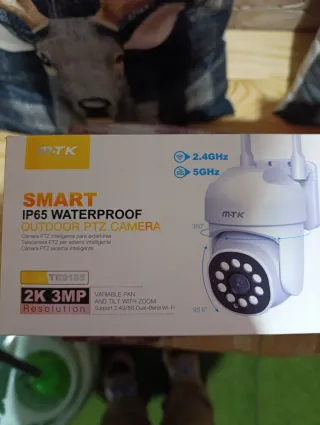 Cámara PTZ Exterior MTK IP65 2K 3MP