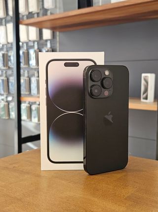IPHONE 14 PRO 128GB NEGRO BATE. 100%
