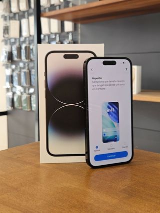 IPHONE 14 PRO 128GB NEGRO BATE. 100%