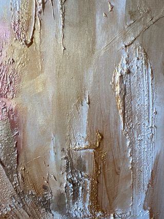 Díptico Decorativo Dorado Grande