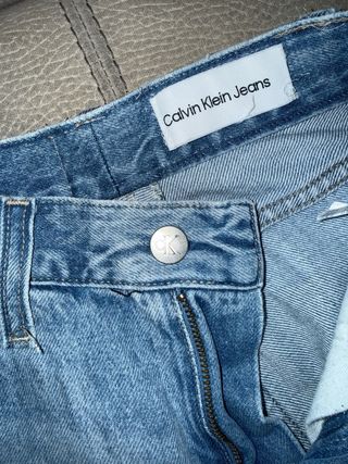 Jeans Calvin Klein strappati blu