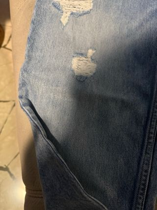 Jeans Calvin Klein strappati blu