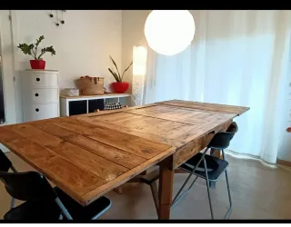 Mesa extensible madera s. XlX