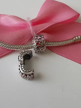 Charms clips en plata S 925.