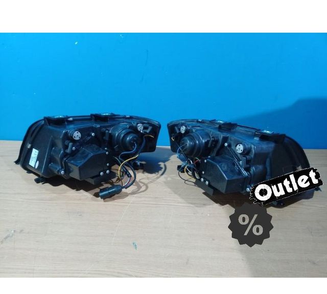 KJ FAROS LED AUDI A6 01-04 LUZ DIURNA NEGRO R011288C2