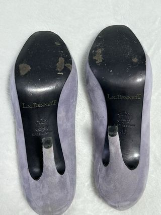 Zapatos Peep-Toe L.K. Bennett Ante Lavanda T.36