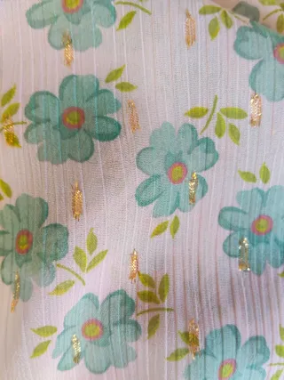 Vestido niña flores, Zara, 9 años