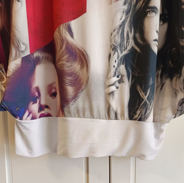 EMPORIO DELLA MODA Top Batwing M Pop Art, size M