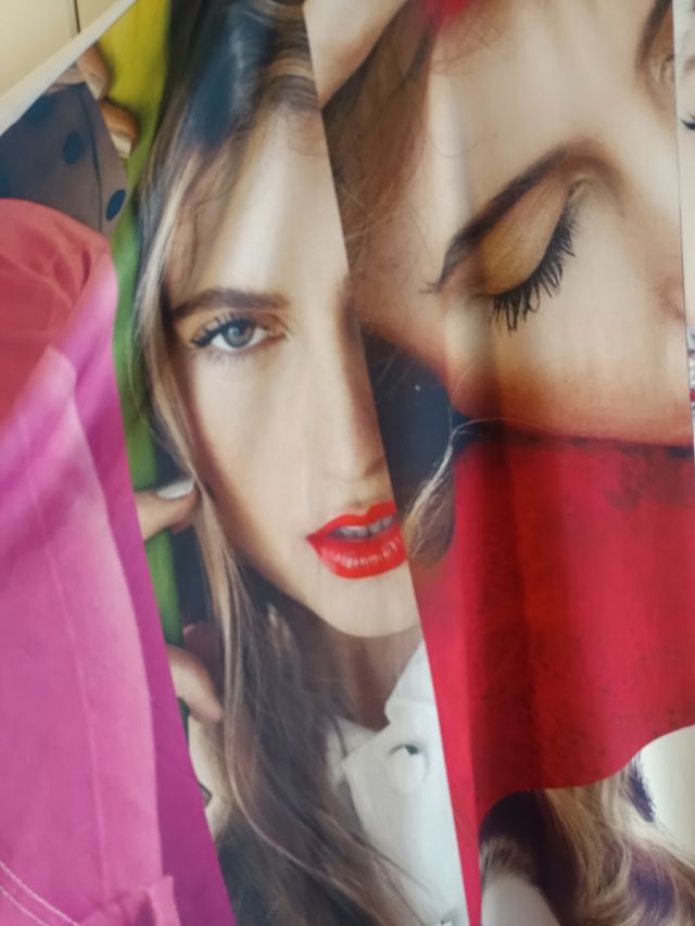 EMPORIO DELLA MODA Top Batwing M Pop Art, size M