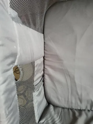 Minicuna colecho Bebeconfort gris