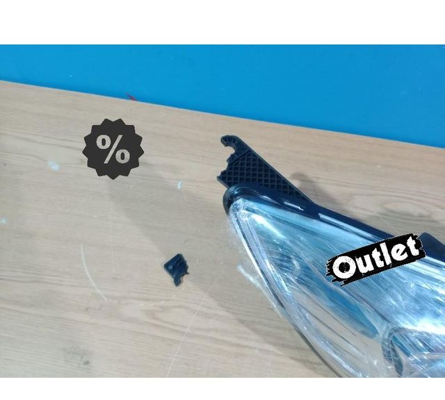 KJ FARO DCH PARA FORD FOCUS IV 11-14 FONDO CROMO R017007C2