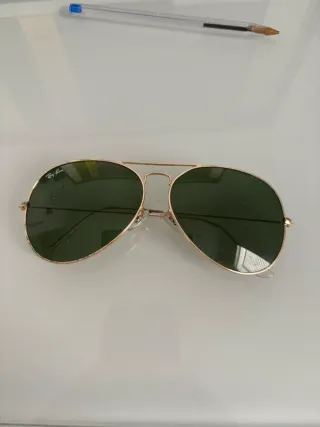 Gafas de sol Ray-Ban Aviator doradas