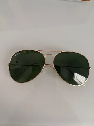 Gafas de sol Ray-Ban Aviator doradas
