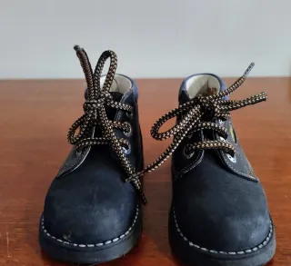 Zapatos de bebé azul, talla 23, Pink blue