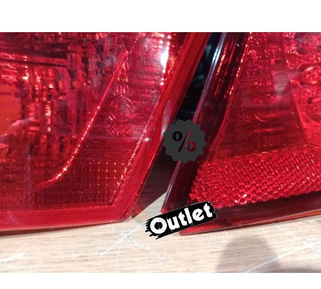 KJ PILOTOS BMW E46 COUPÉ 99-03 LED ROJO CROMO LOOK M3 R1459