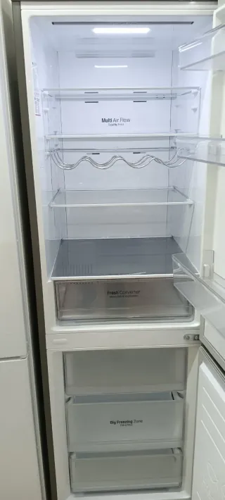 Nevera LG Acero Inoxidable no Frost energía A+++