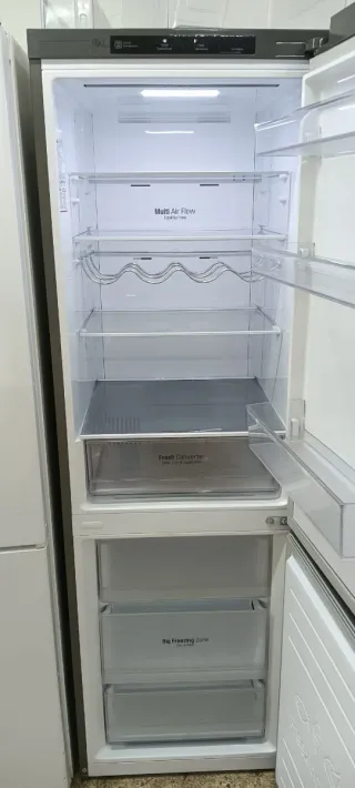 Nevera LG Acero Inoxidable no Frost energía A+++