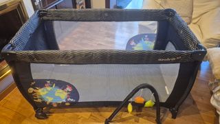 Cuna de viaje Asalvo + colchón extra