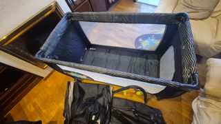 Cuna de viaje Asalvo + colchón extra