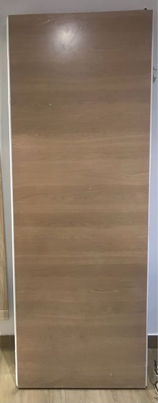 Puertas correderas roble miel macizas material DM