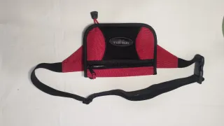 Riñonera Coronel Tapioca Roja y Negra