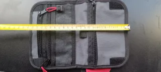 Riñonera Coronel Tapioca Roja y Negra