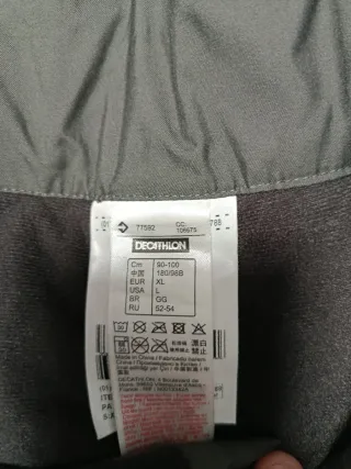 Pantalones Nieve Wedze Talla XL