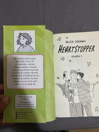 Libro de heartstopper
