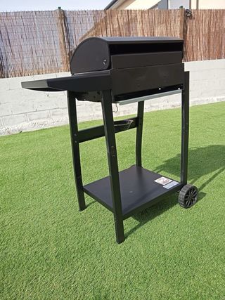 Barbacoa de gas y bombona camping gas