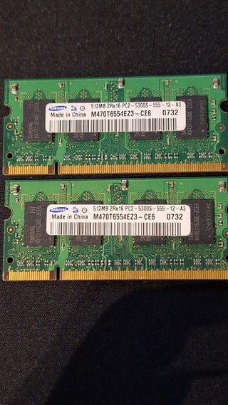 Samsung 512MB PC2-5300 5-5-5 RAM