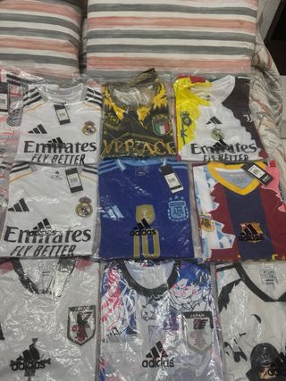 Camisetas de fútbol
