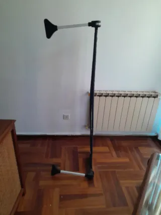 Barandilla de cama metálica negra