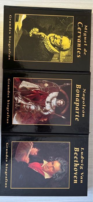 Colección Grandes Biografías (3 Libros)
