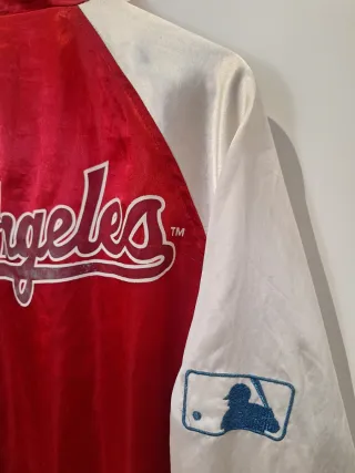Chaqueta Vintage Dodgers Roja Talla L