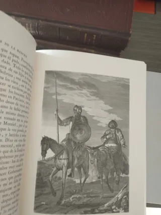 4 Tomos Don Quijote de la Mancha