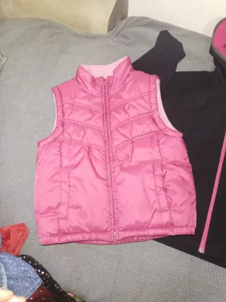 Chaqueta y chaleco niña