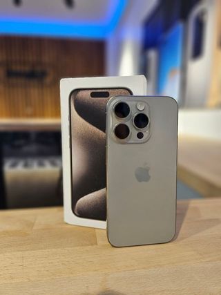 IPHONE 15 PRO 128GB TITANIUM 100% BATERIA