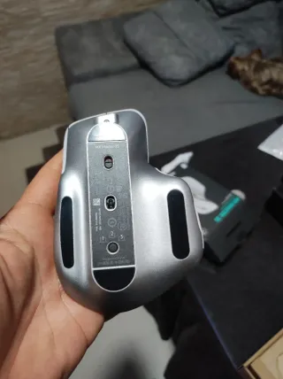Ratón Logitech mx máster 3s Gris/Blanco