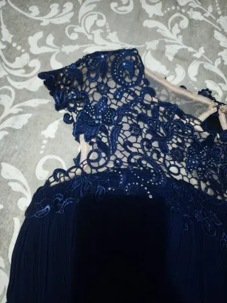 Vestido de fiesta azul talla L