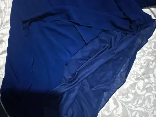 Vestido de fiesta azul talla L