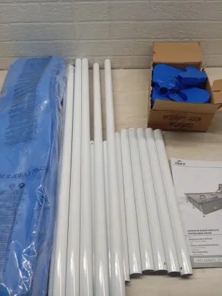 Piscina Rectangular Desmontable 228x159x42 cm