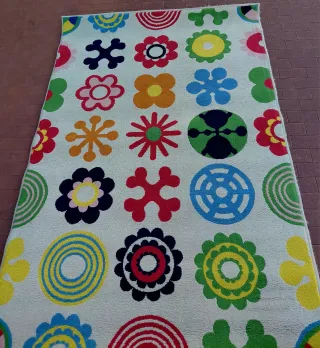 Tappeto vintage multicolor